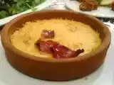 Tarif Güveçte pastırmalı humus