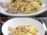 Tarif Tavuklu bezelyeli spageti