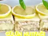 Tarif Li̇mon muhallebi̇li̇ tatli