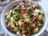 Tarif Garnitürlü patetes salatası