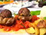 Tarif Köfteli̇ mantar dolmasi