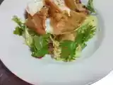 Tarif Kıtır tavuk derisi & salatası