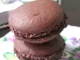 Tarif Çikolatalı macaron