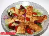 Tarif Hellim peynirli salata