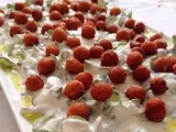 Tarif Bulgur köfteli yoğurtlu semiz otu salatası