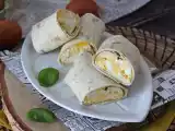 Tarif Yumuşak ve süper proteinli yumurta ve beyaz peynir dürümü