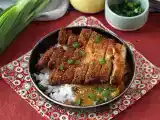Tarif Panko ekmek kırıntıları ile ekmekli patlıcan, katsu tarzı japon körisi ama vejetaryen