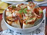 Tarif Tortilla ile ne yapmalı pizza tadında, paylaşmak için gurme bir yemek!