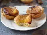 Tarif Hava fritözünde pastéis de nata. geleneksel portekiz tatlısı için hızlı ve kolay tarif.