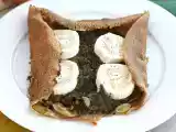 Tarif Keçi peynirli ve ıspanaklı galette