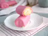 Tarif Çilekli mini rulolar, pembe panterler