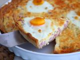 Tarif Yumurtalı ve jambonlu kiş