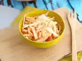 Tarif Amerikan usulü coleslaw (lahana ve havuç salatası)