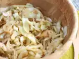 Tarif Japon usulü çıtır lahana salatası