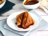 Tarif Karamelize elmalı pancake samoussas