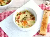 Tarif Pastırma ve frenk soğanlı cocotte oeufs, hızlı bir tarif
