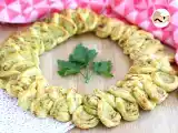 Tarif Aperatif için pesto puf böreği çelengi