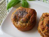 Tarif Hava fritözünde kabak muffinleri: hafif ve kabarık tarif