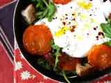 Tarif Kavrulmuş kayısı, roka ve burrata salatası