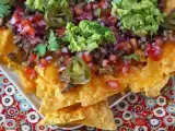 Tarif Aperatif bir akşam yemeği için mükemmel nachos!