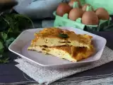 Tarif Fritözde omlet, mutfakta hiçbir şeyi kirletmeden hafif bir tarif!