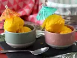 Tarif Sadece 3 malzemeli mango ve misket limonu sorbesi, 5 dakikada yemeye hazır!