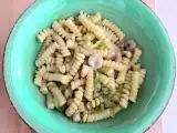 Tarif Kabak, karides ve zencefilli fusilli