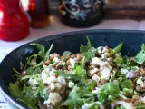 Tarif Cottage peynirli, proteinli mercimek salatası: kolay ve hızlı