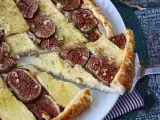 Tarif İncir, brie peyniri ve cevizli ince tart