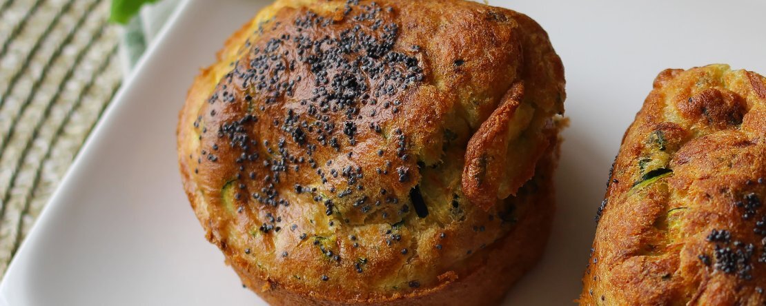 Hava fritözünde kabak muffinleri: hafif ve kabarık tarif