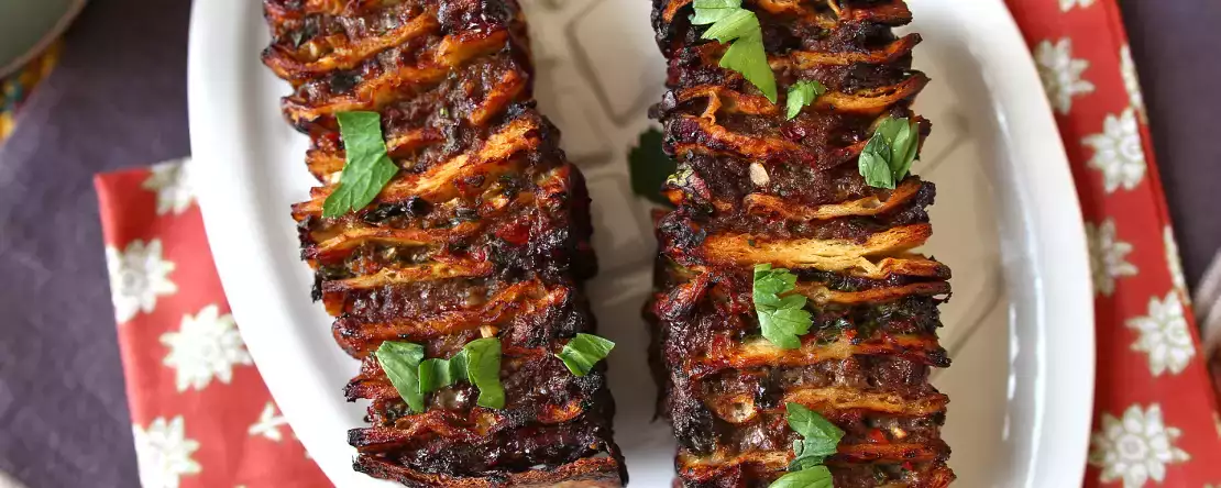 Lavaş kebap şişleri ve tortillalar, airfryer'da pişirmesi kolay!