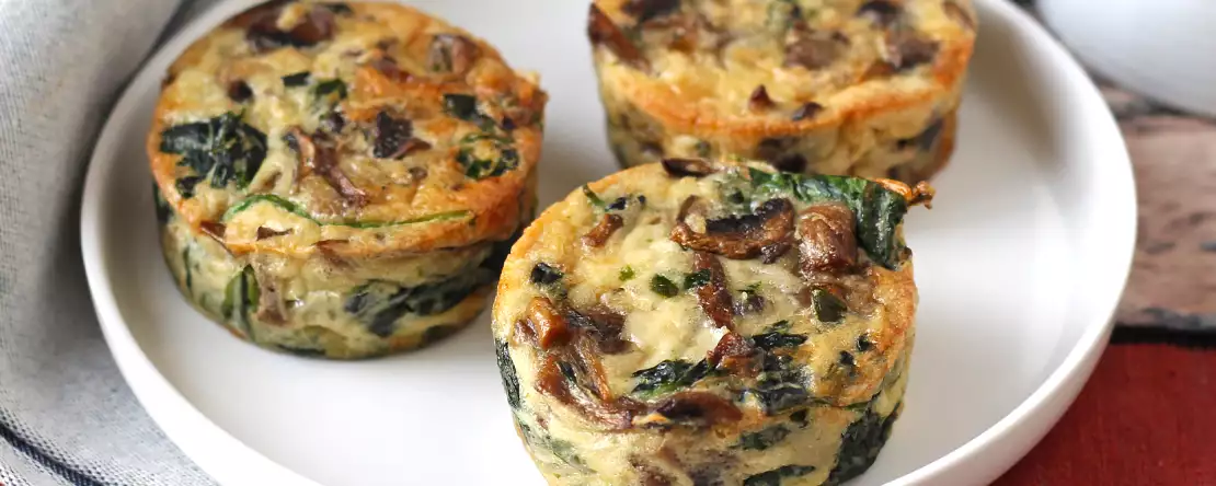 Ispanaklı ve mantarlı börek