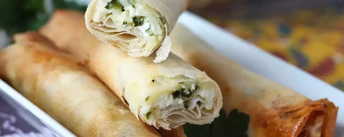 Ev yapımı lübnan rikakatları - fritözde pişirme