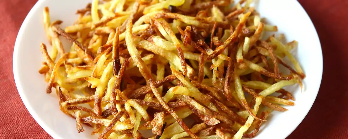 Havalı fritöz patates cipsi o kadar çıtır ki ev yapımı olduğuna inanamayacaksınız