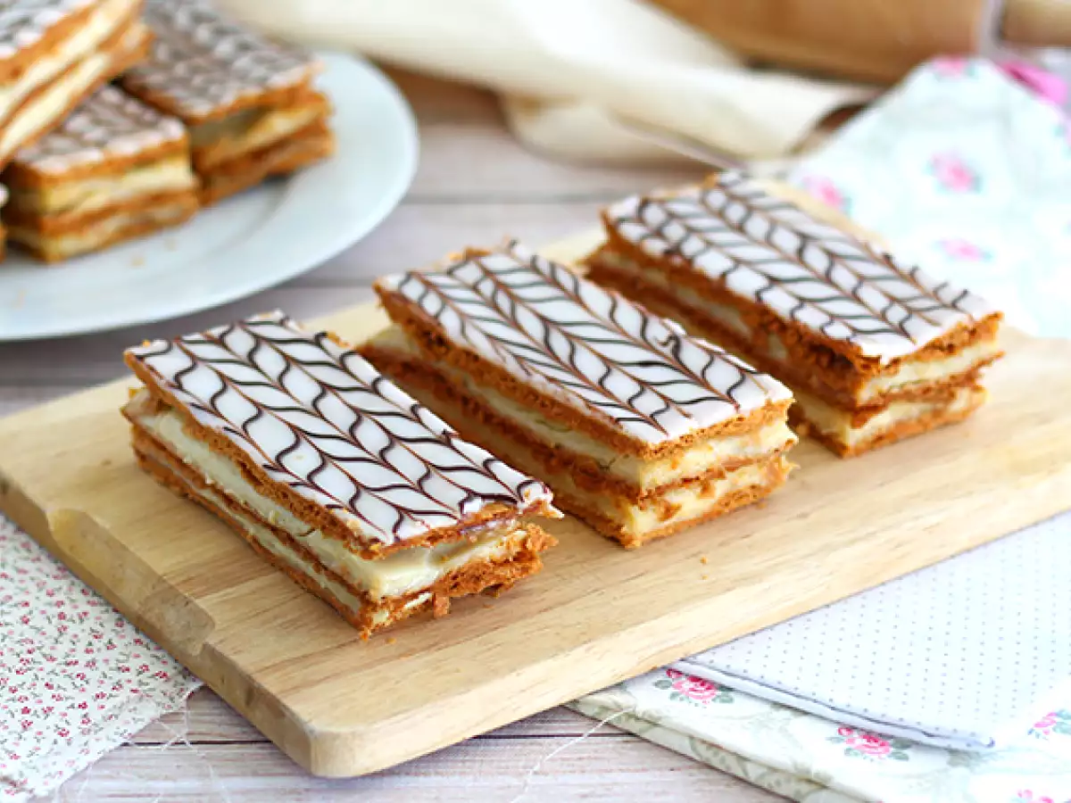 Tarif Vanilyalı mille feuille