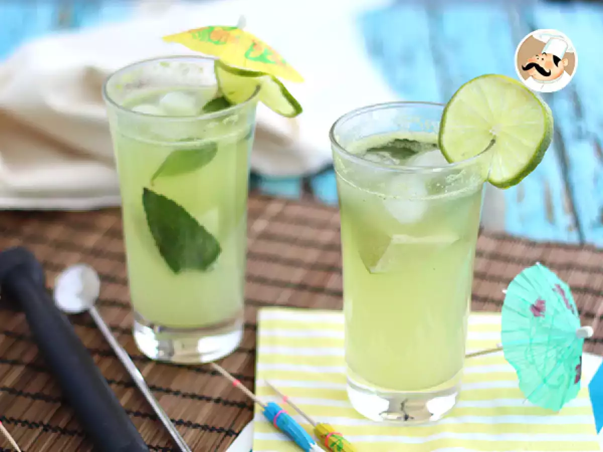 Tarif Salatalık mojito, alkolsüz kokteyl