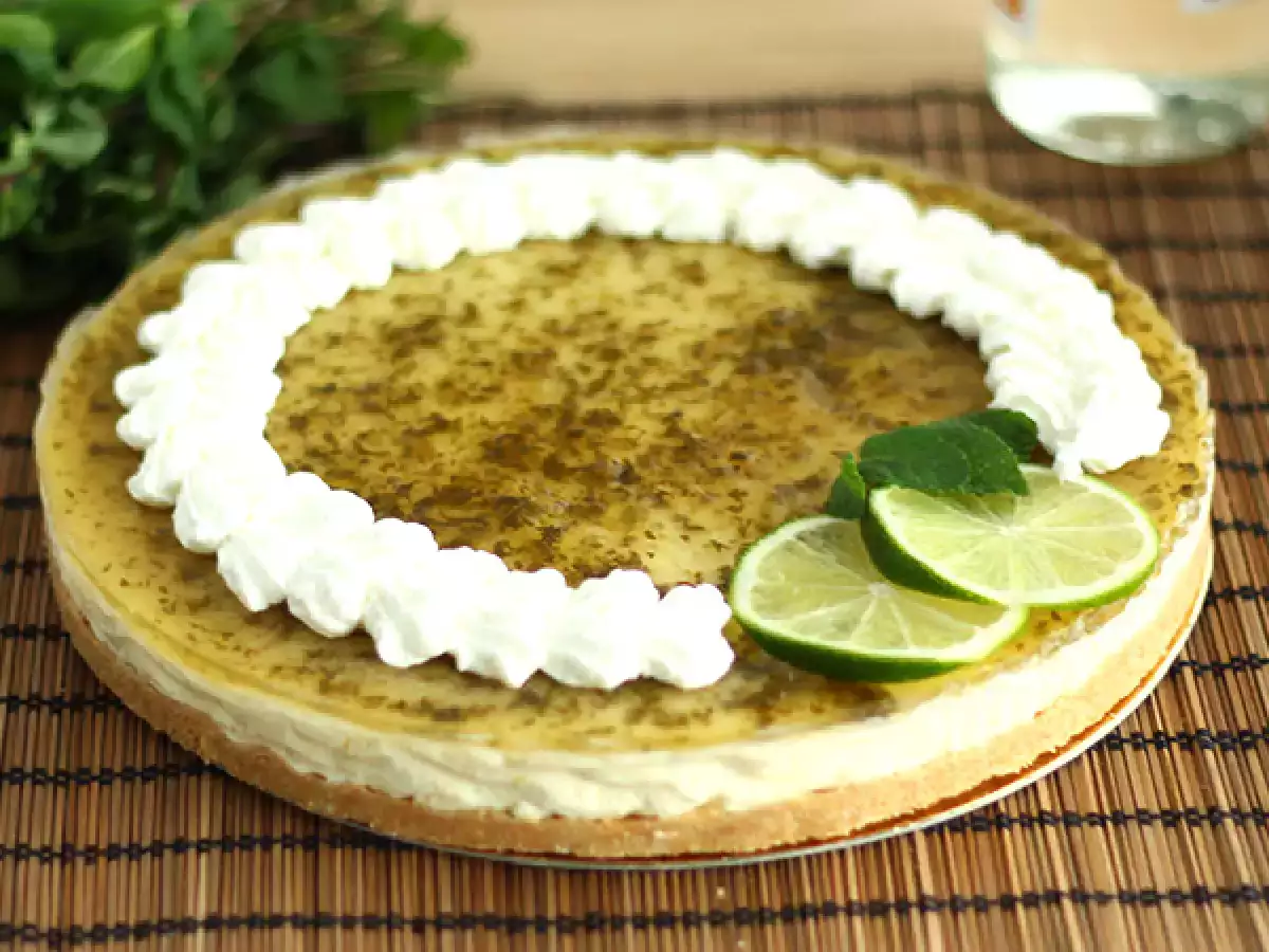 Tarif Mojito cheesecake