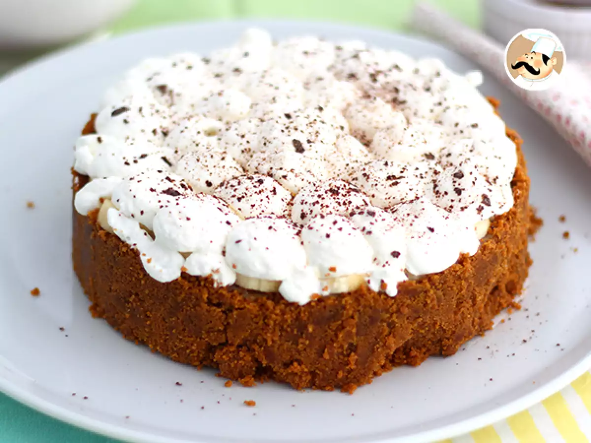 Tarif Banoffee, muz ve karamelli tart