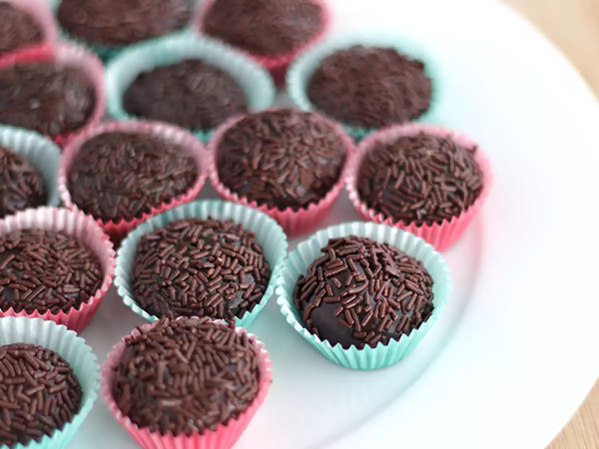 Tarif Brigadeiro, küçük brezilya tatlıları