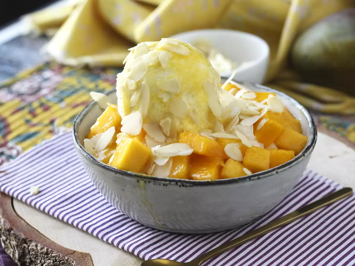 Tarif Mango bingsu, dünya çapında hit olan mangolu lezzetli kore tatlısı