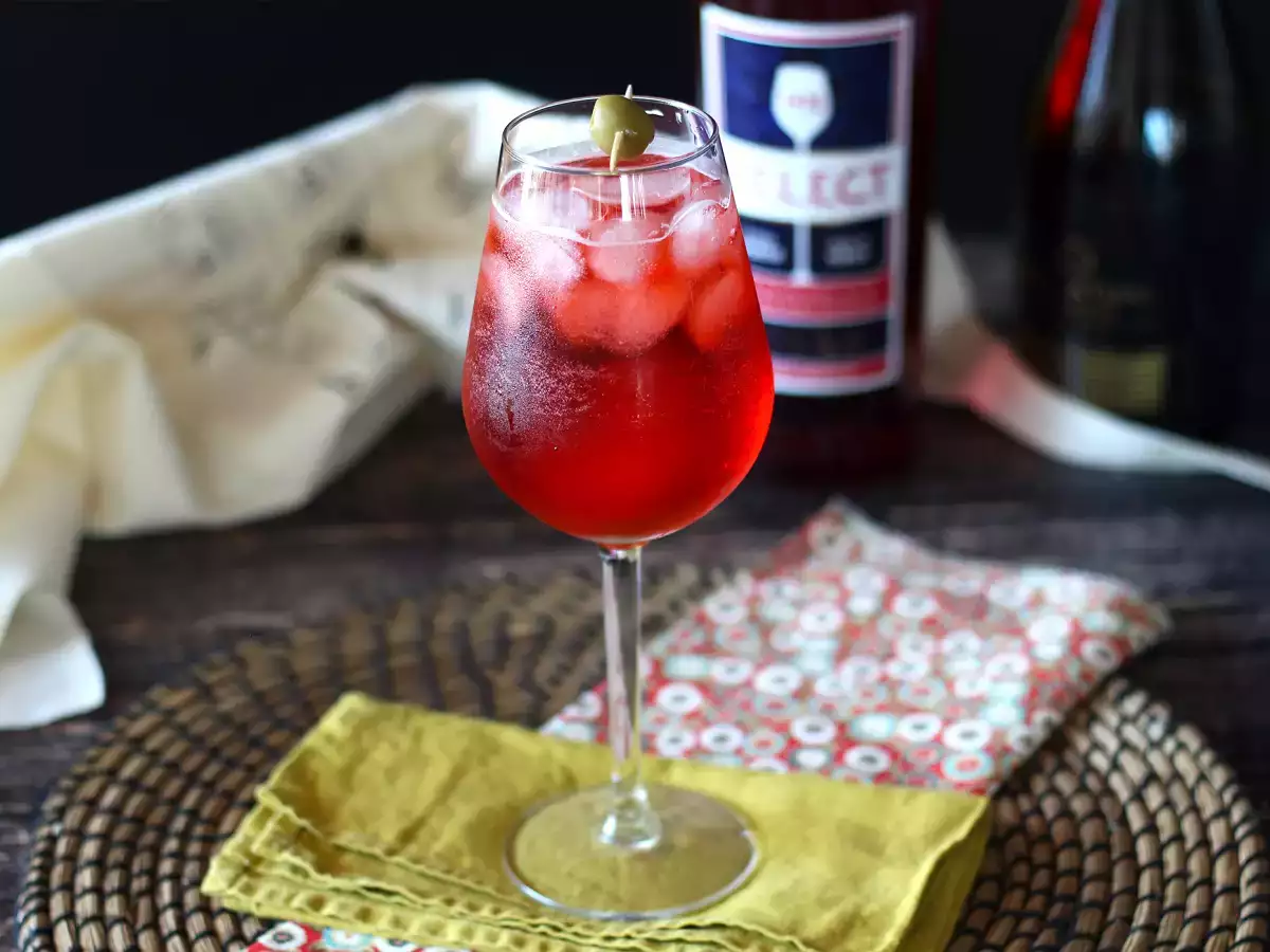 Tarif Venedik spritz, select ile hazırlanan gerçek tarif