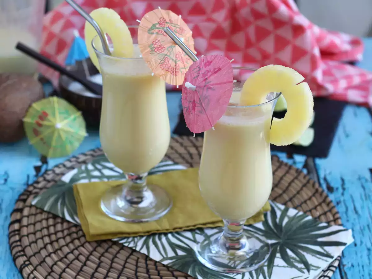 Tarif Hızlı alkolsüz piña colada