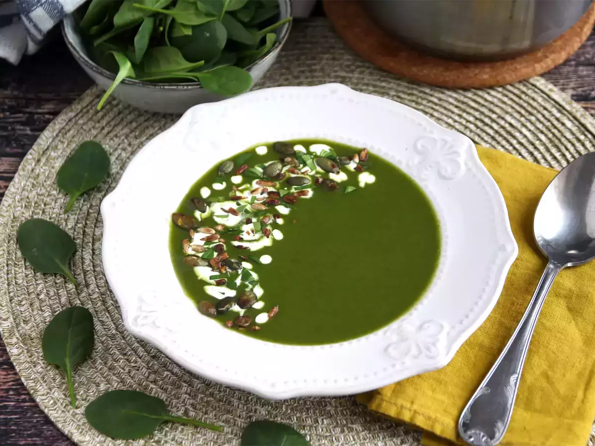 Tarif Ispanak çorbası, herkese sebze yedirmenin püf noktası!