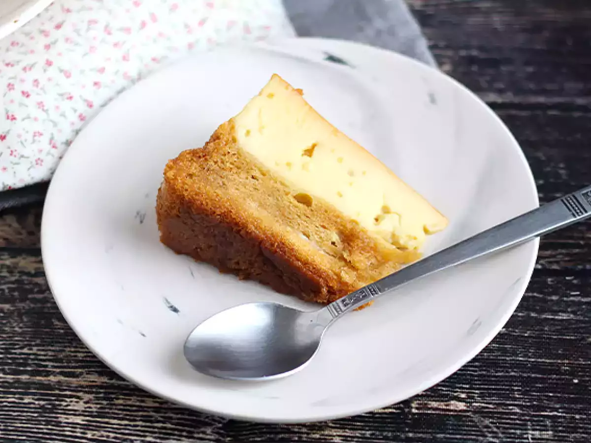 Tarif Vanilyalı flan kek