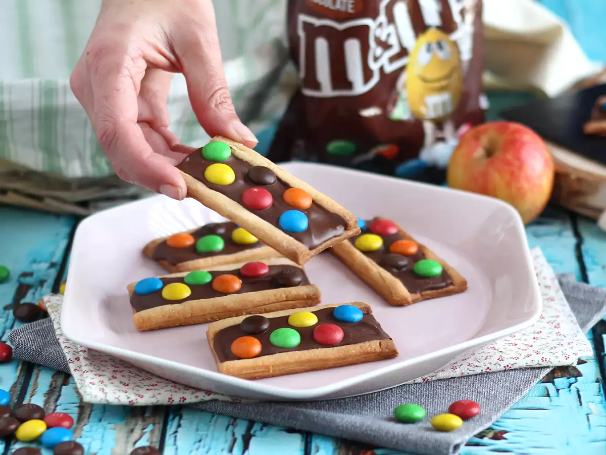Tarif M&m's'li kurabiye