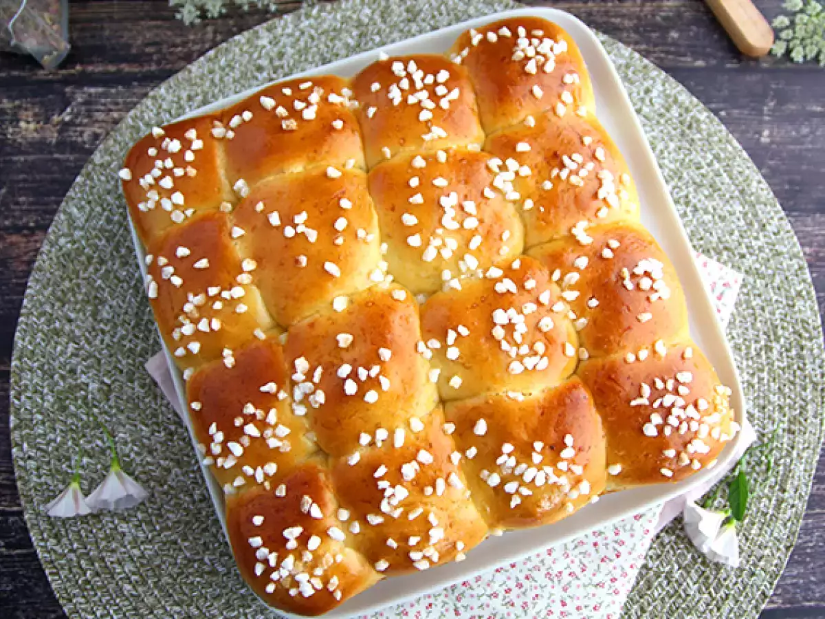 Tarif Brioche butchy - tereyağsız brioche