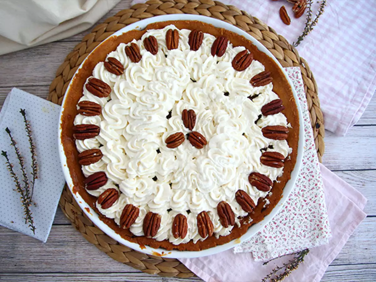 Tarif Vanilyalı karamelli pikan cevizli tart