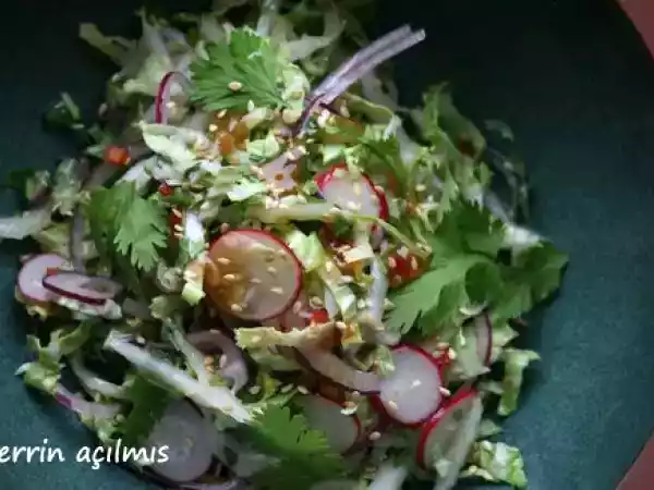 Tarif Kimchi salatası......
