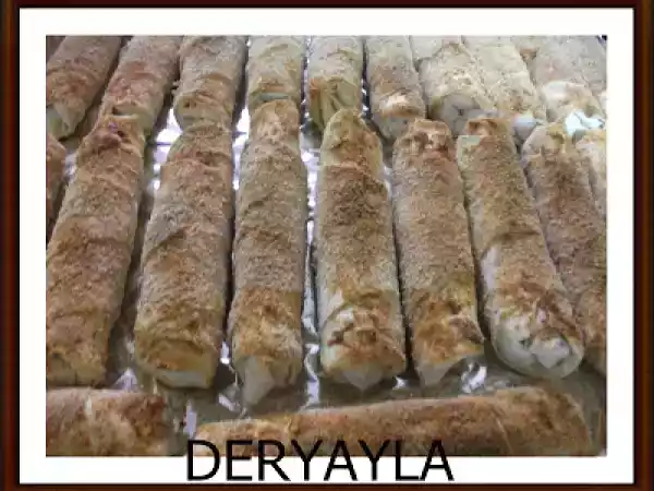 Tarif Galete unlu börek