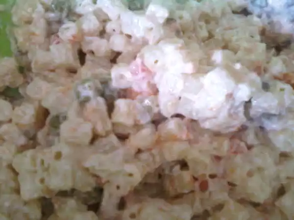 Tarif Makarna salatasi